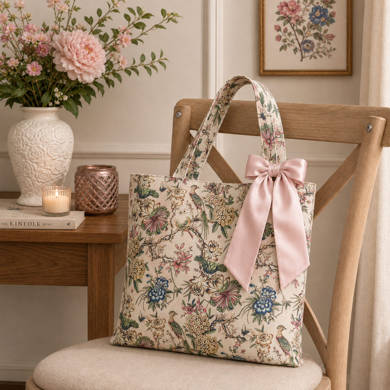 Pastel Chanel Tote Bag