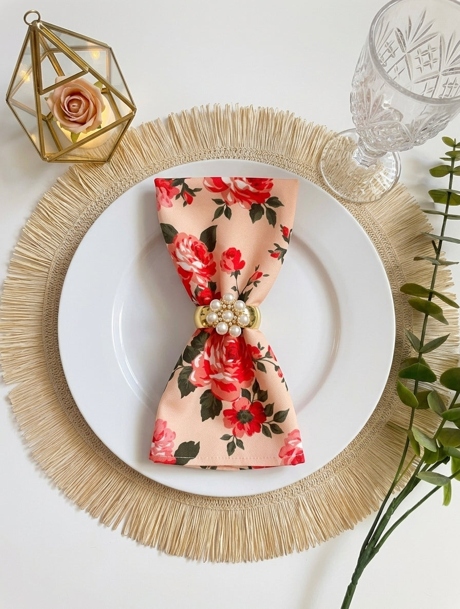 Peach Blossom Table Napkin