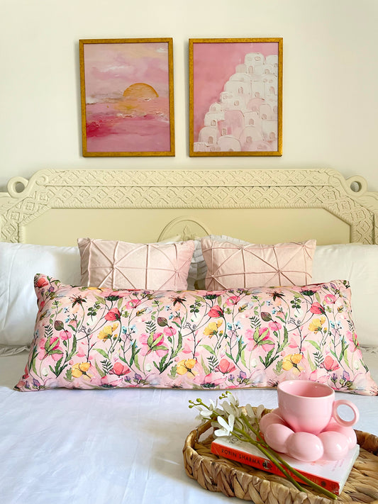 Lumbar Cushion - Pink Bliss