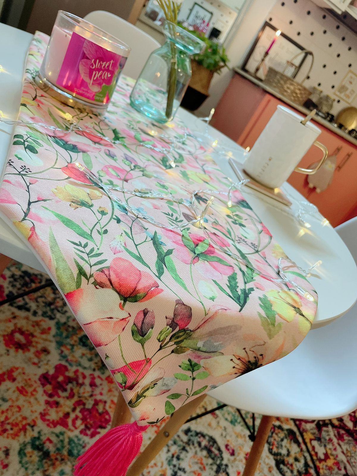 Pink Bliss Table Runner