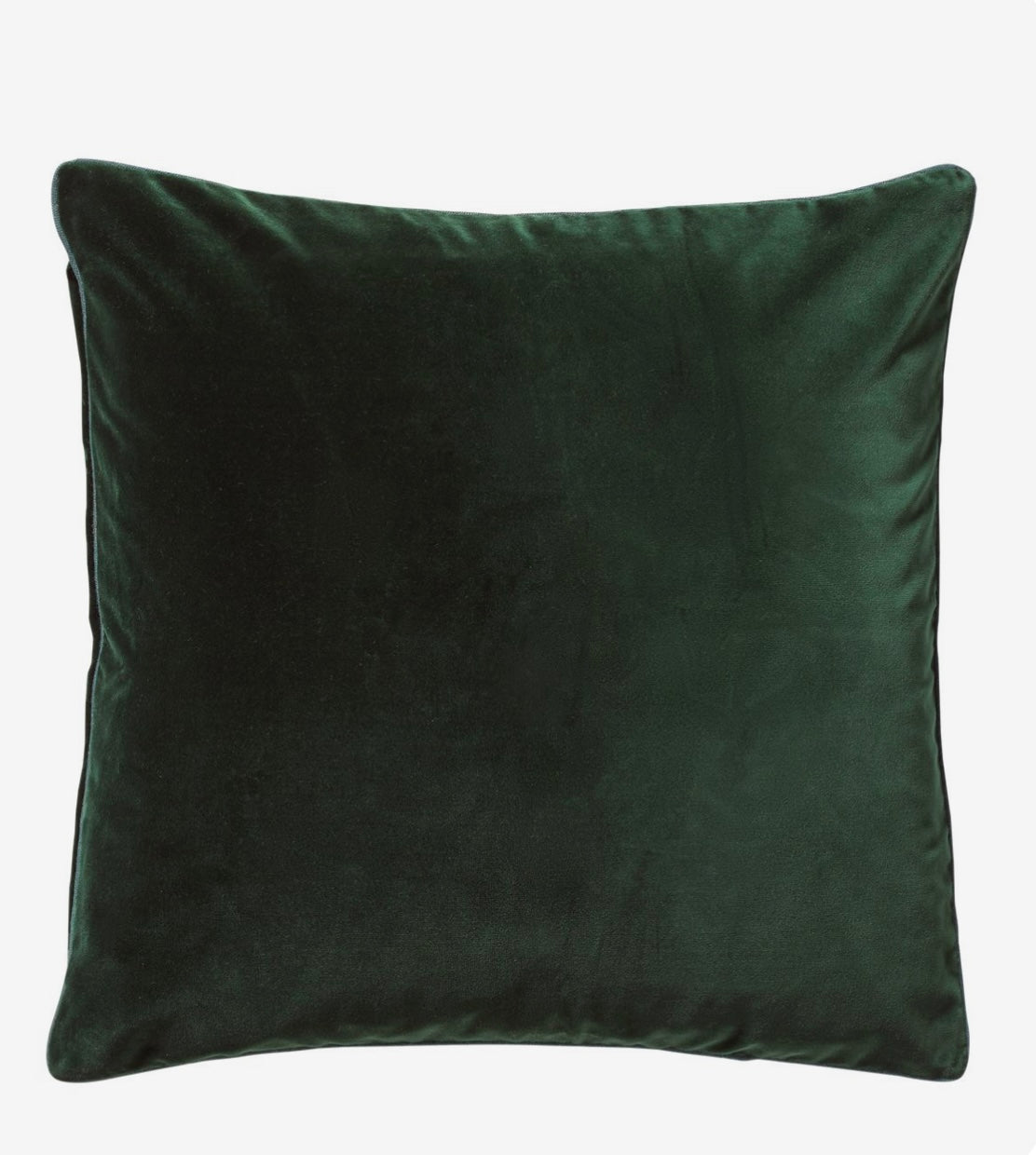 Plain Velvet Cushion (Dark Green)