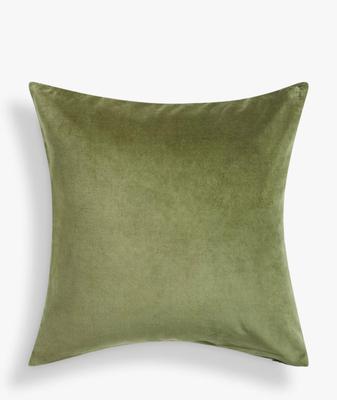 Plain Velvet Cushion (Sage Green)