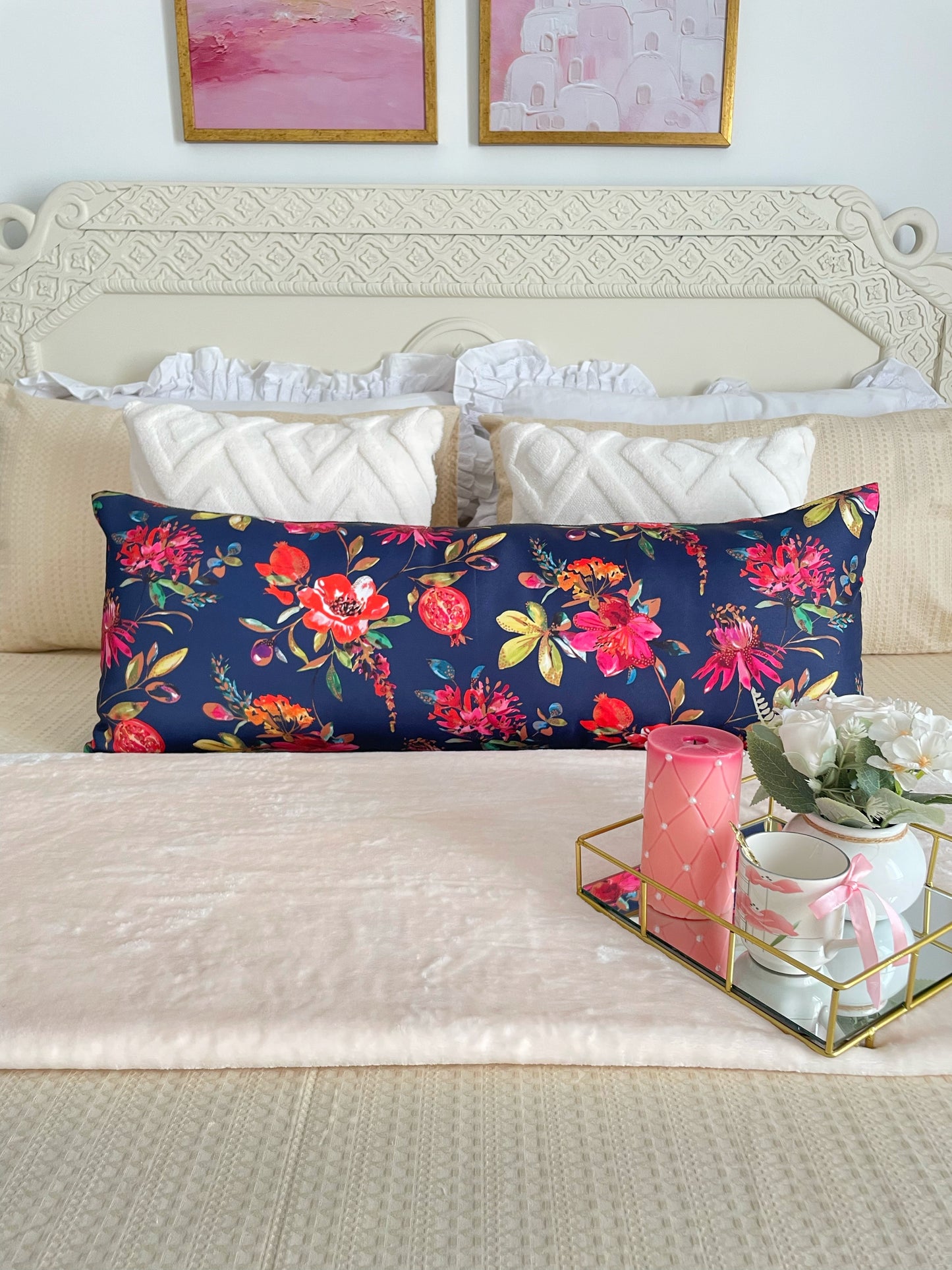 Lumbar Cushion - Pretty Petals