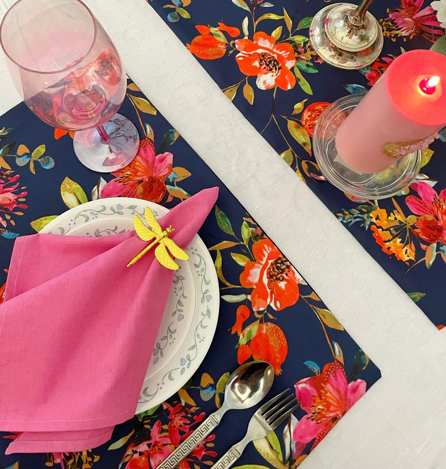 Pretty Petals Table Linen Set