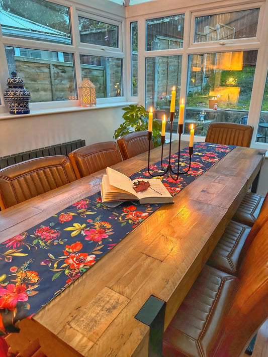 Pretty Petals Table Runner