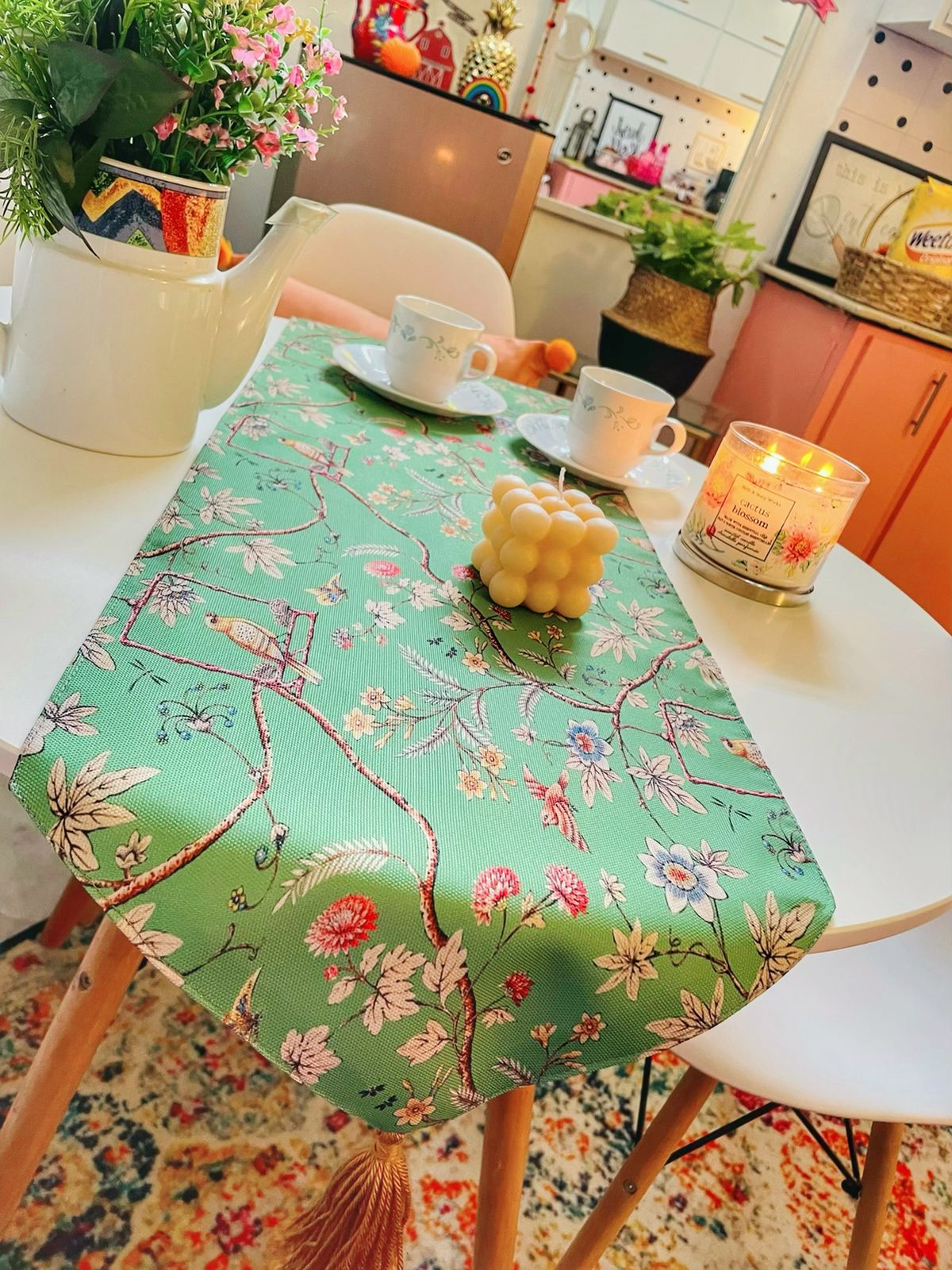 Sage Table Runner