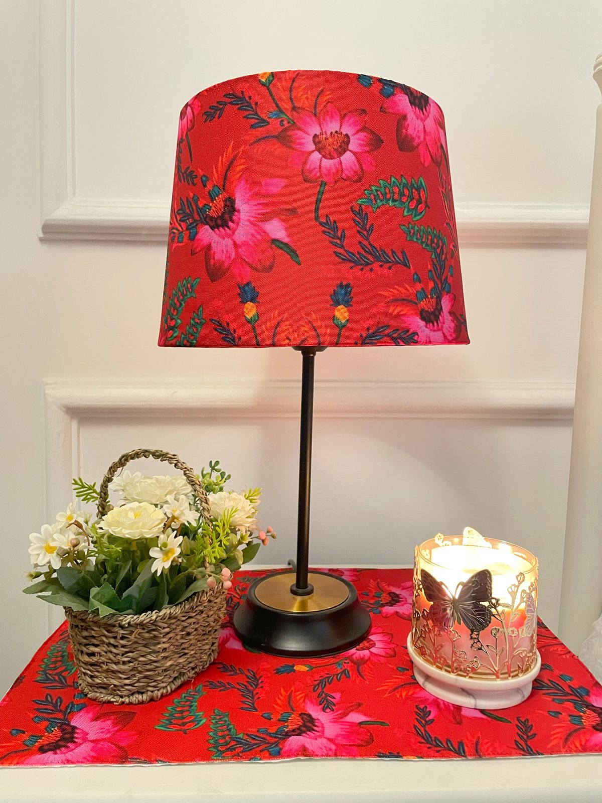 Scarlet Lamp Shade