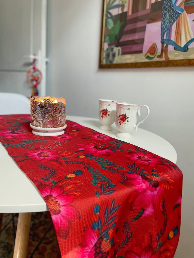 Scarlet Table Runner