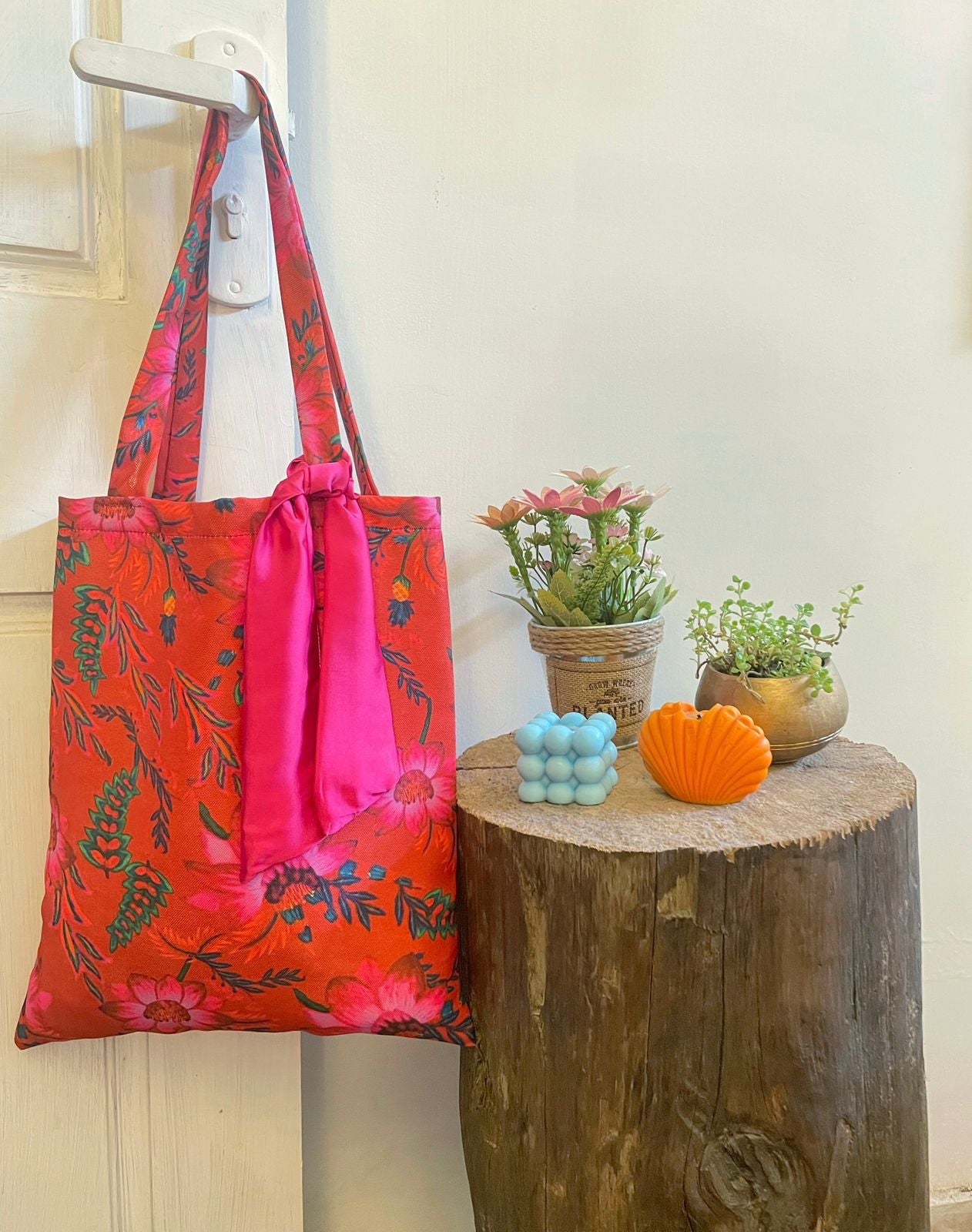 Scarlet Tote Bag
