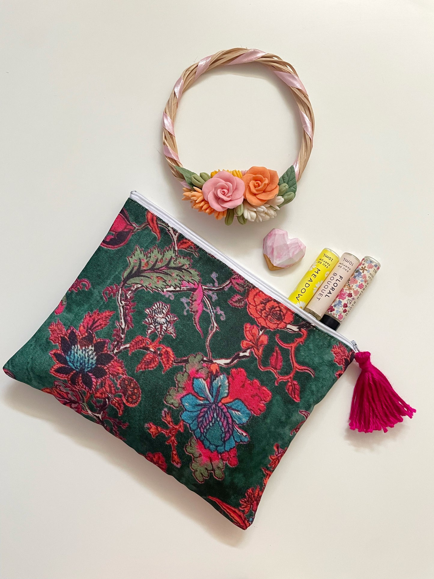 Secret Garden Makeup Pouch