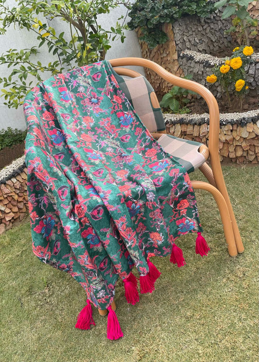 Secret Garden Throw Blanket