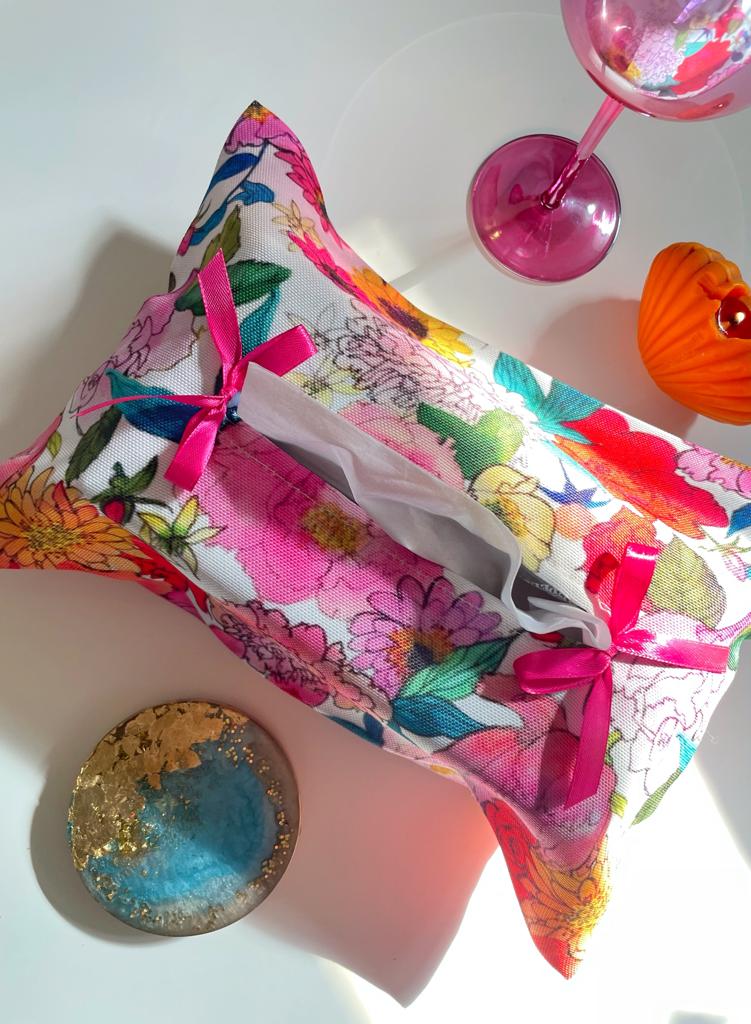 Splashy Tissue Box Cover