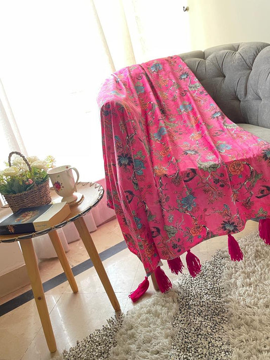 Spring Love Throw Blanket