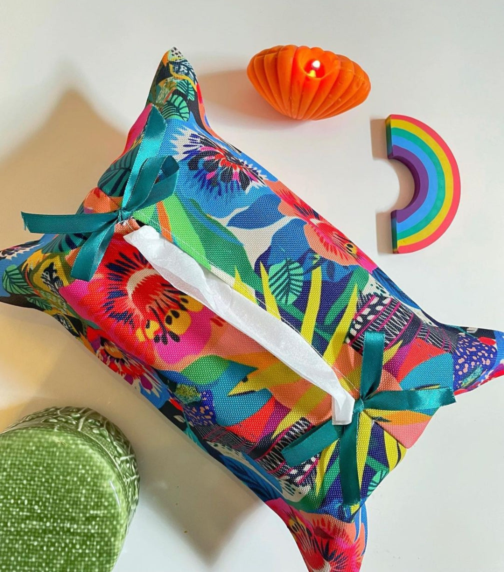 Summer Garden Tissue Box Cover