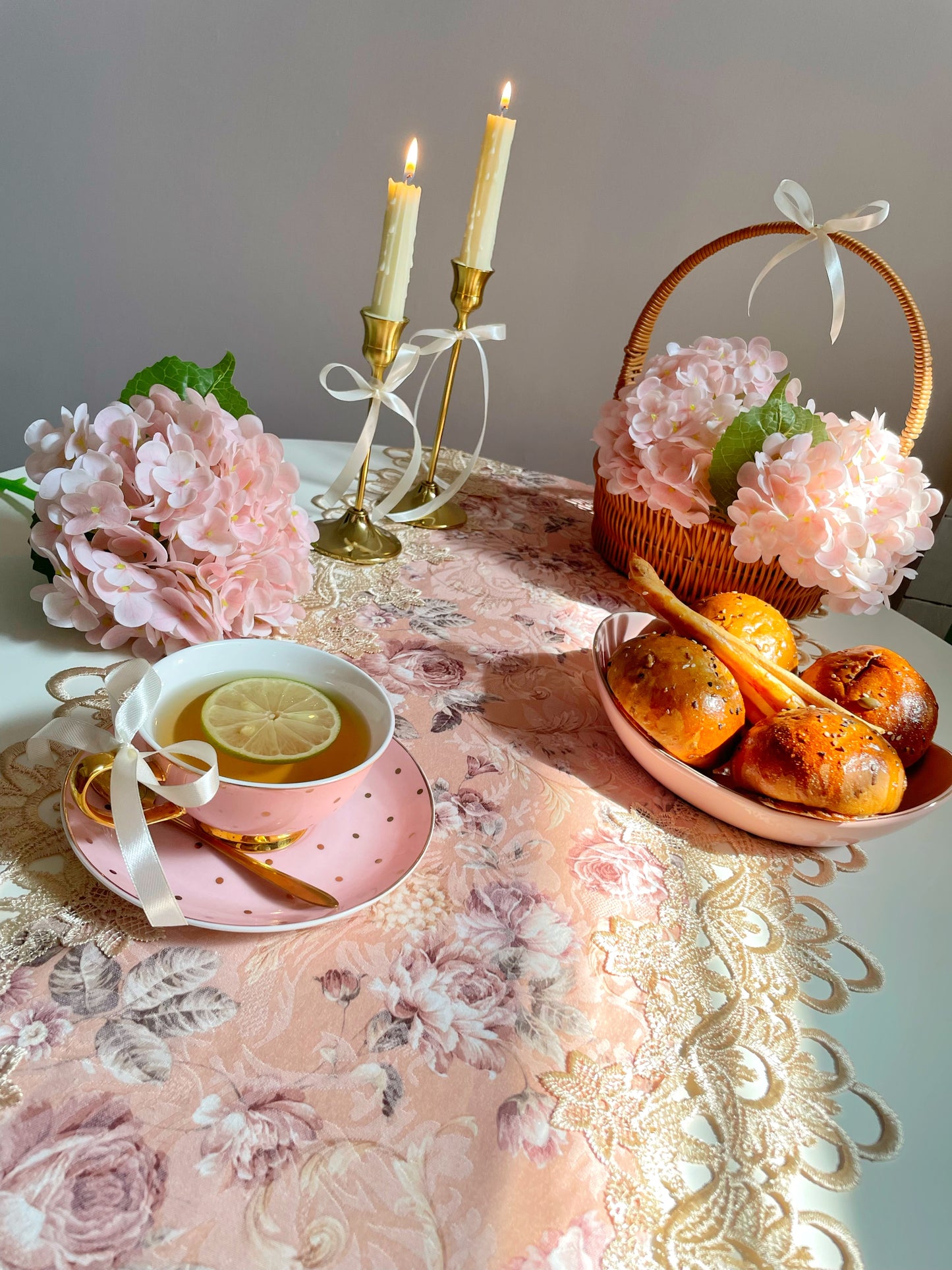 Amora Crochet Table Runner