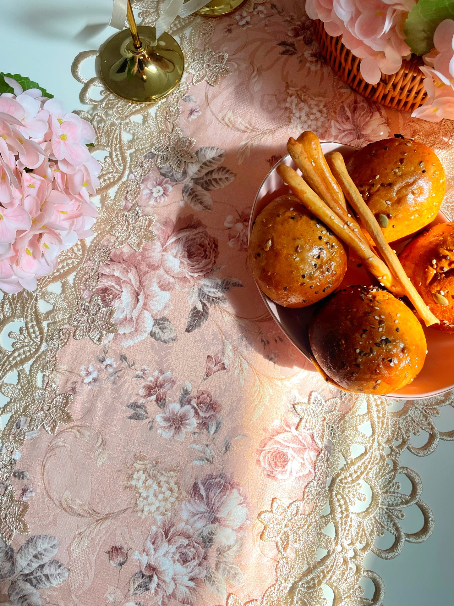 Amora Crochet Table Runner