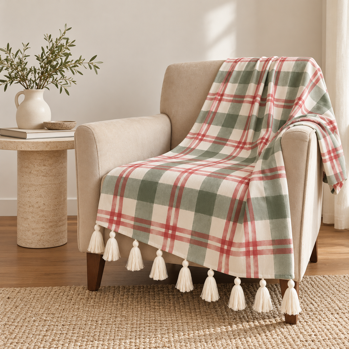 Tic Tac Throw Blanket