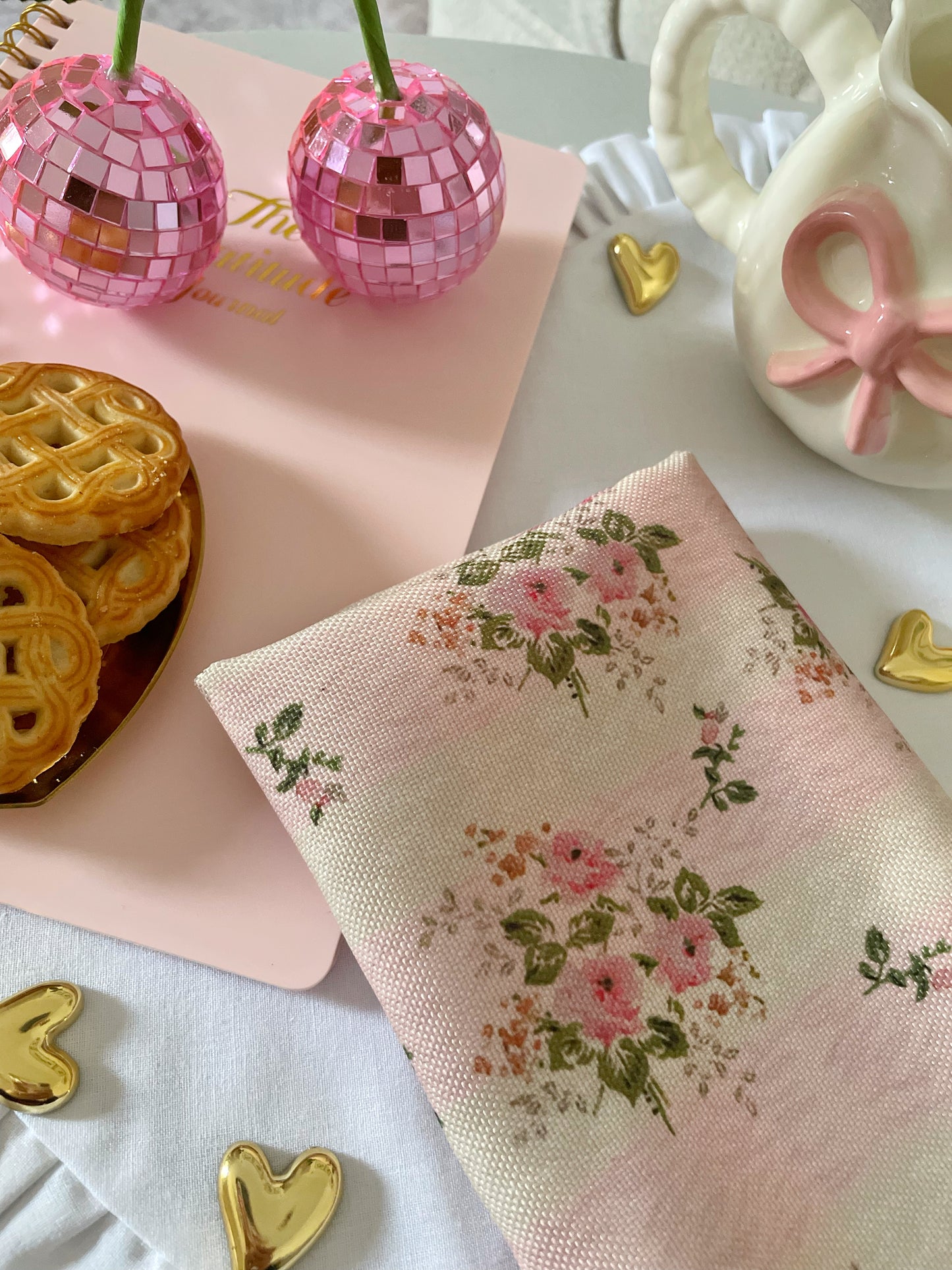 Vintage Rose Table Napkin