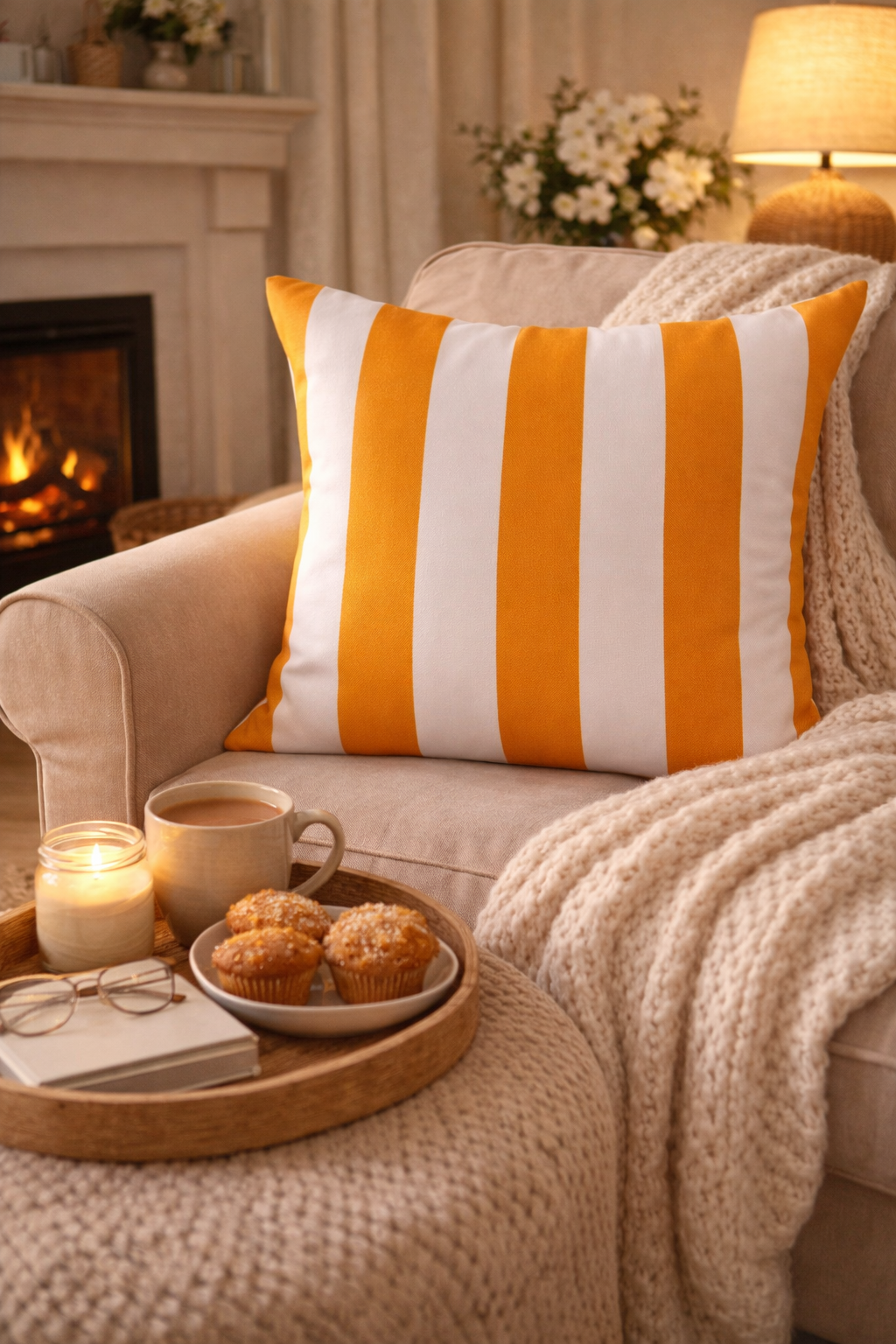Yellow Blend Cushion