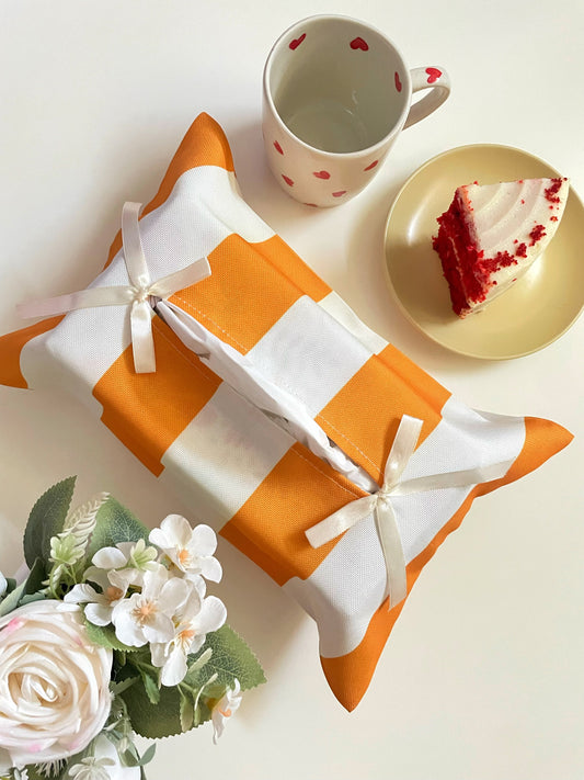 Yellow Blend Tissue Box Cover