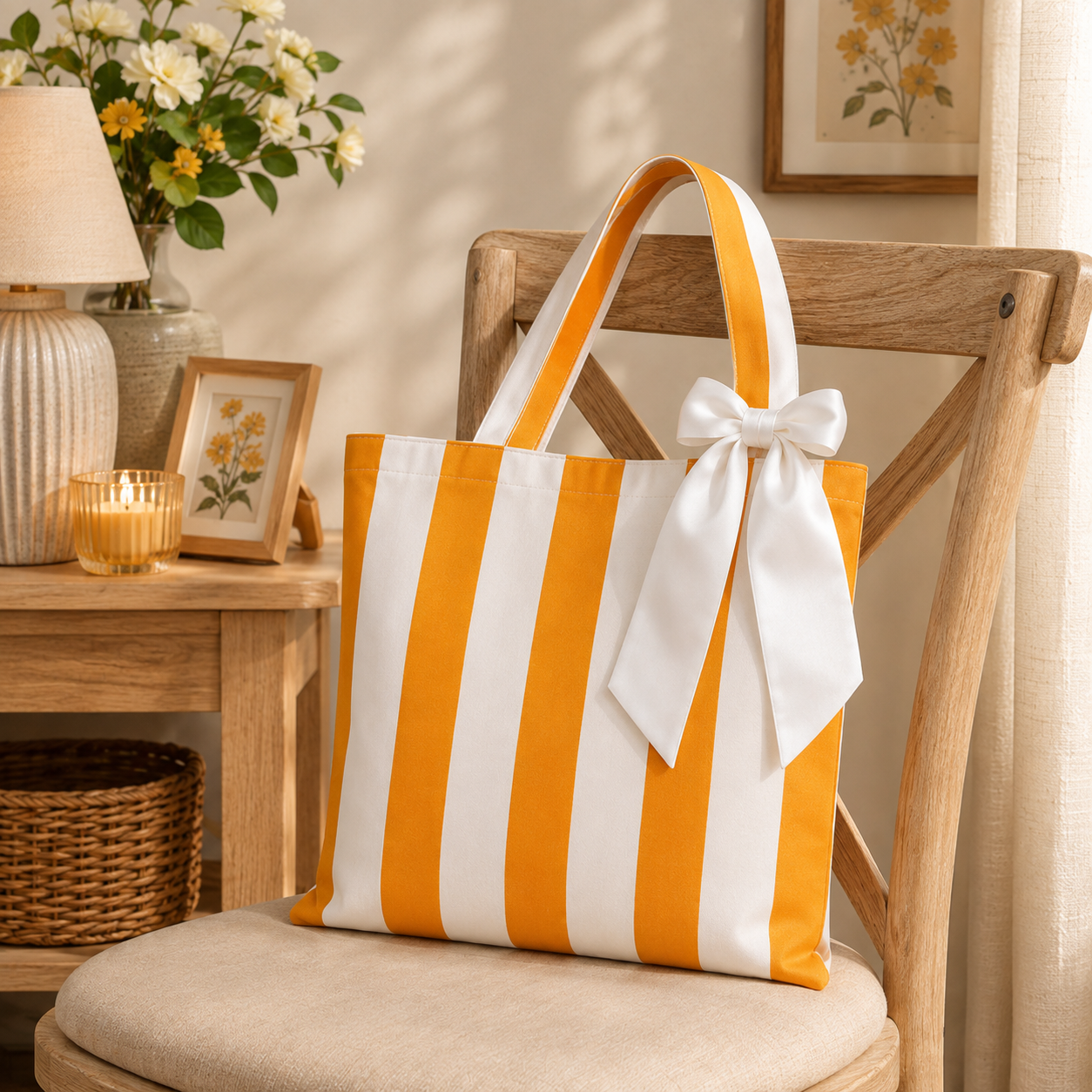 Yellow Blend Tote Bag