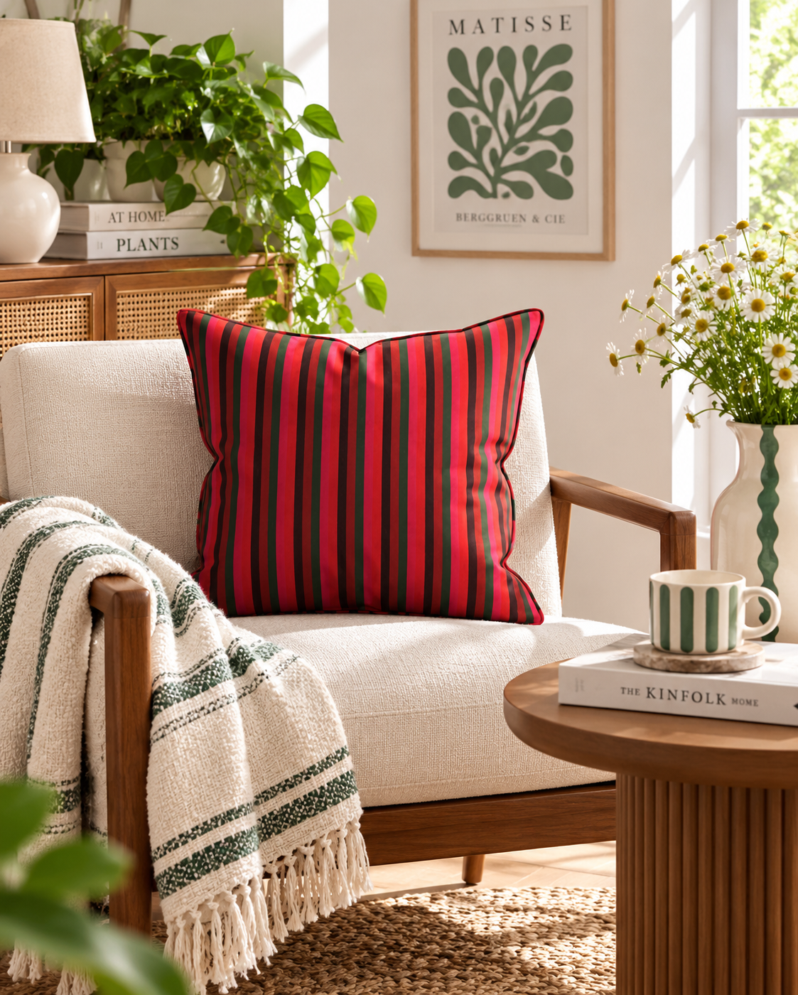 Zinnia Cushion