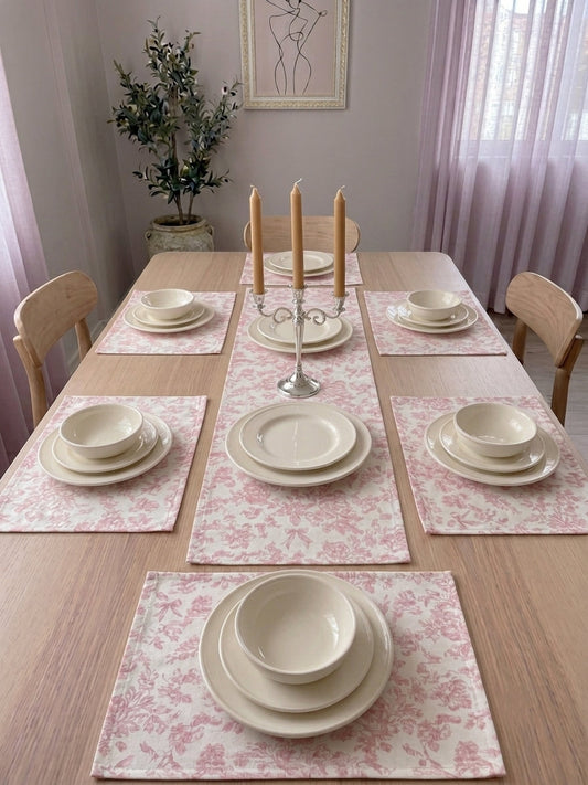 How to Style a Dining Table with Runners and Mats