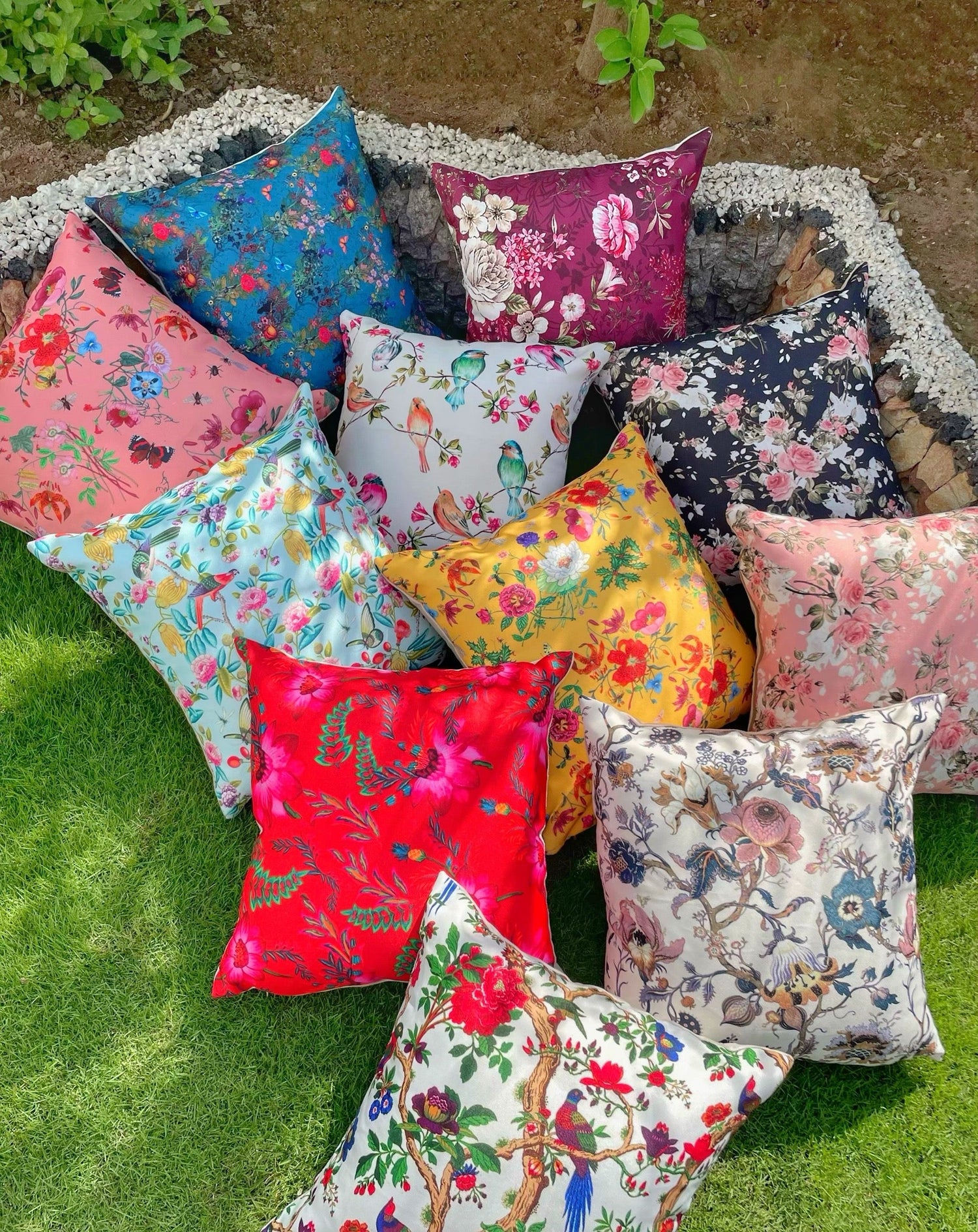 Printed cushions