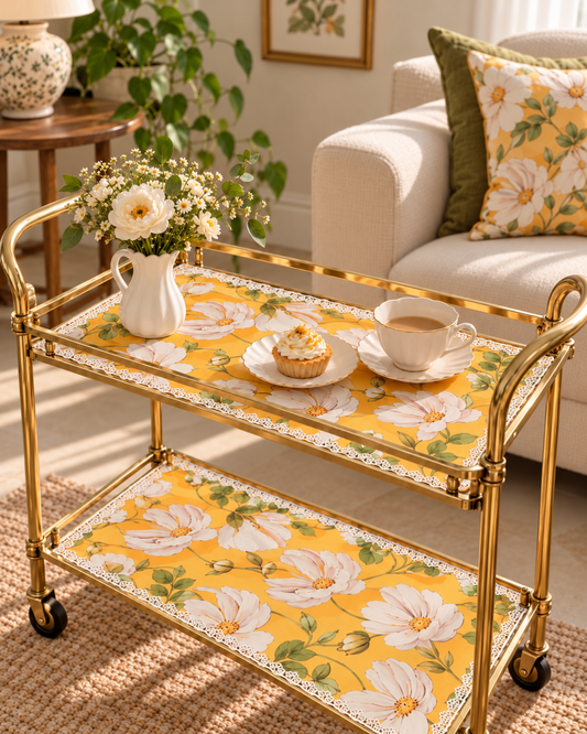 Amber Tea Trolley Mat