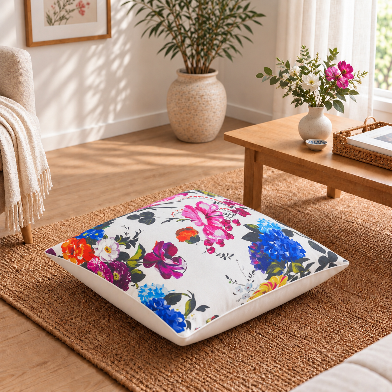 Floor Cushion Cover - Amelia