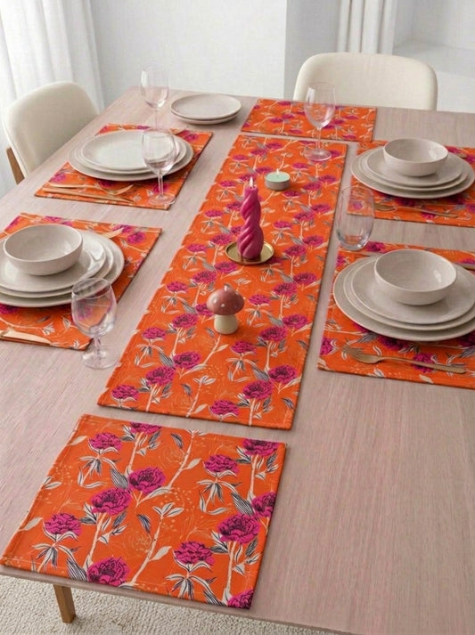Apricot Table Linen Set