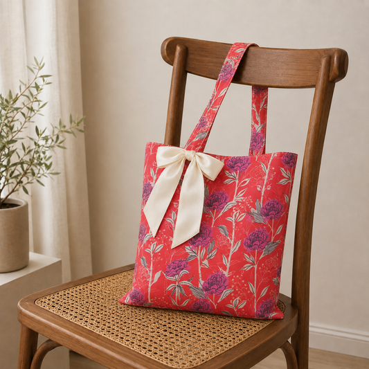 Apricot Tote Bag