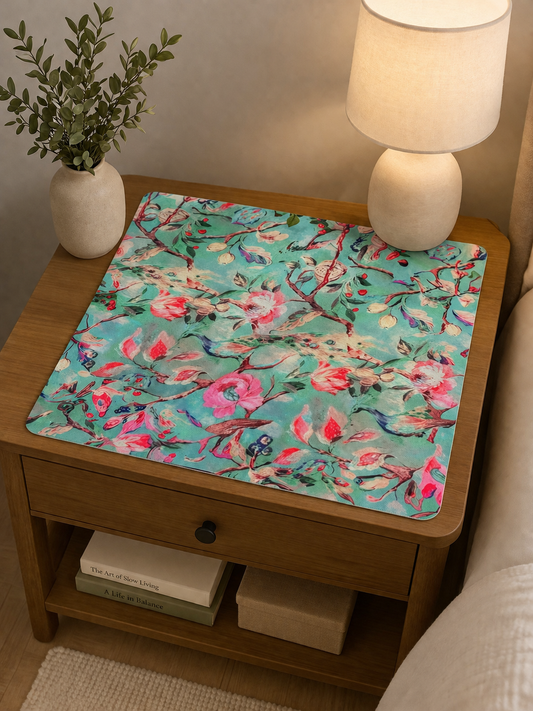 Aqua Garden Table Mat