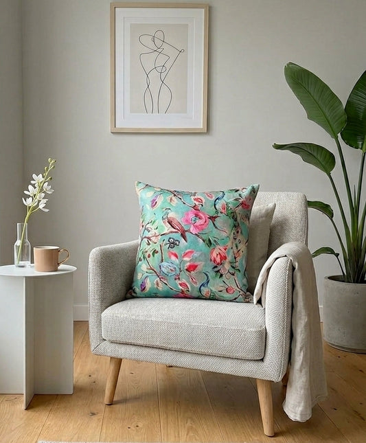 Aqua Garden Cushion