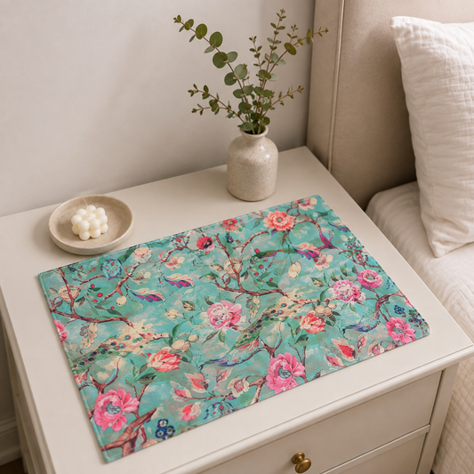 Aqua Garden Table Mat