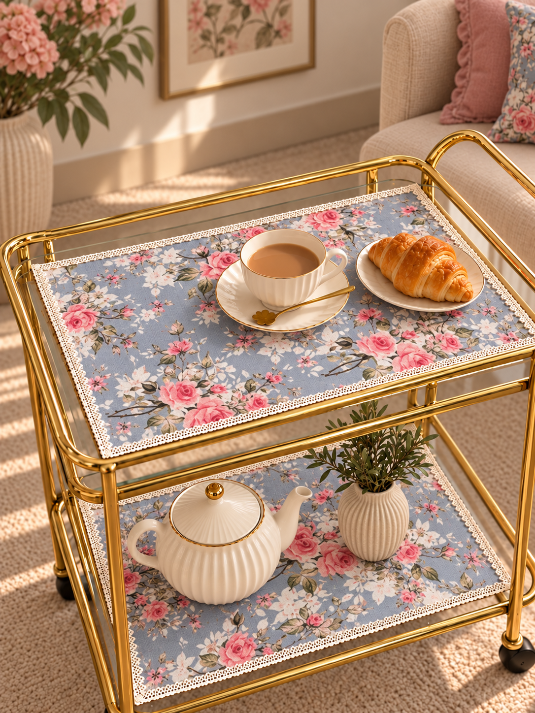 Ashes Tea Trolley Mat