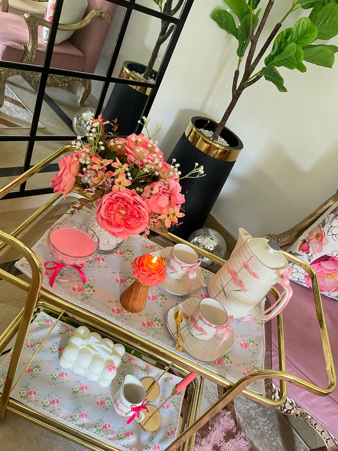 Ava Tea Trolley Mat – The Renov