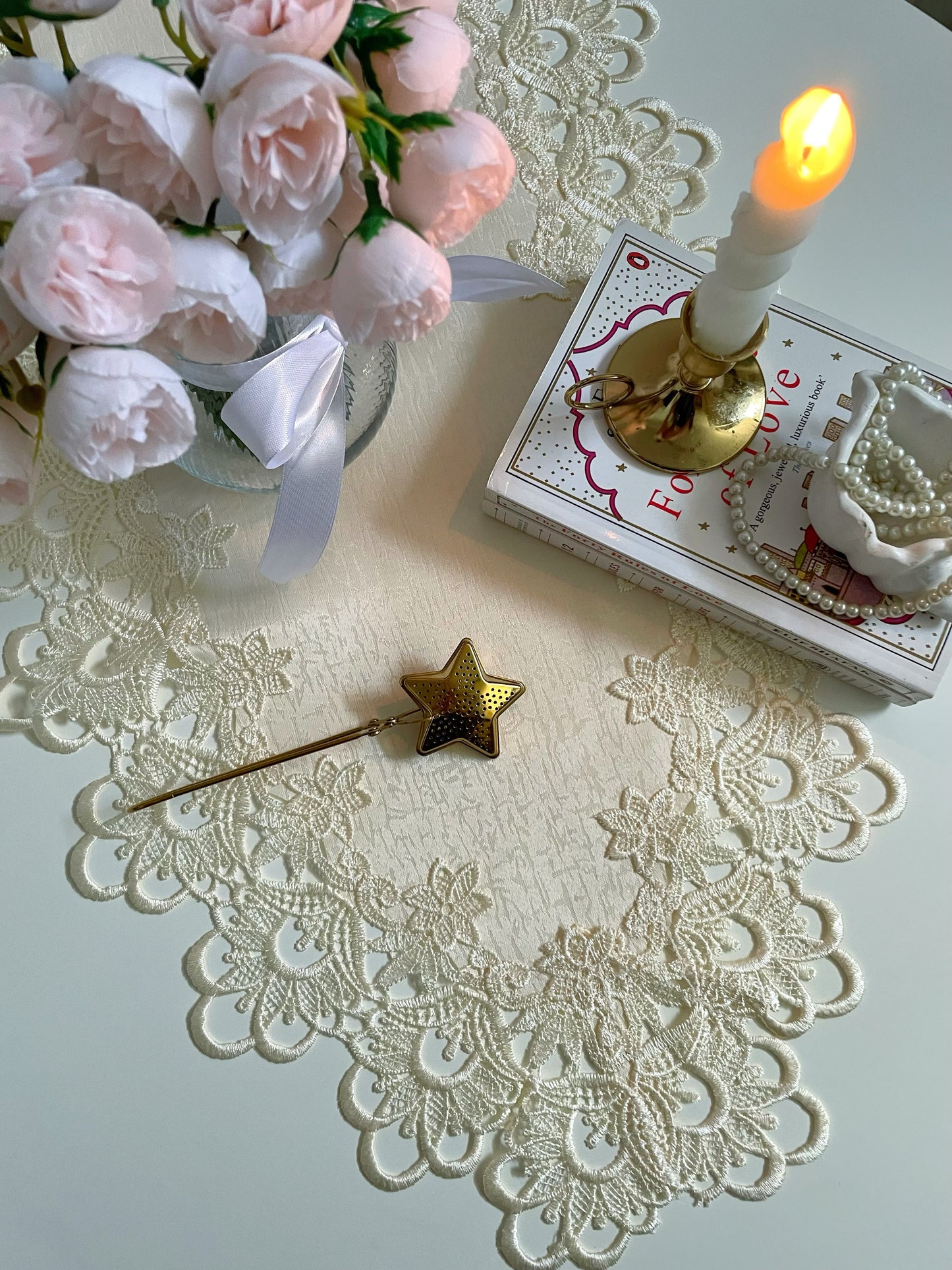 Avira Crochet Table Runner
