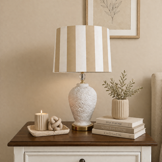 Beige Blend lamp shade