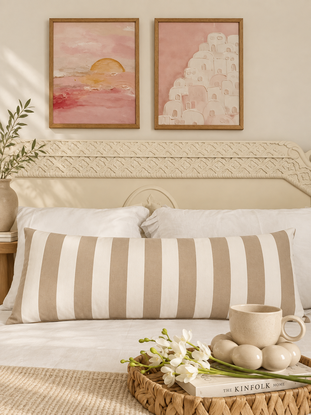 Lumbar Cushion - Beige Blend