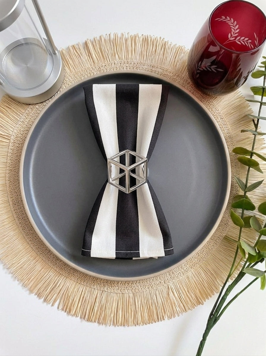 Black Blend Table Napkin