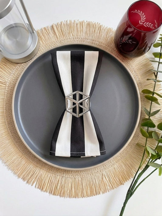 Black Blend Table Napkin