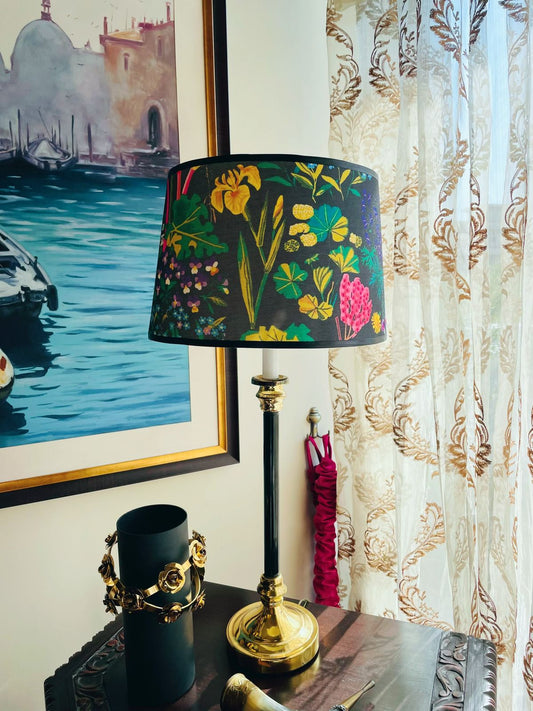 Black Safari Lamp Shade