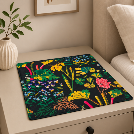 Black Safari Table Mat