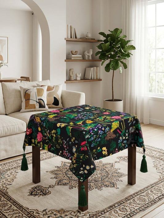 Black Safari Tablecloth
