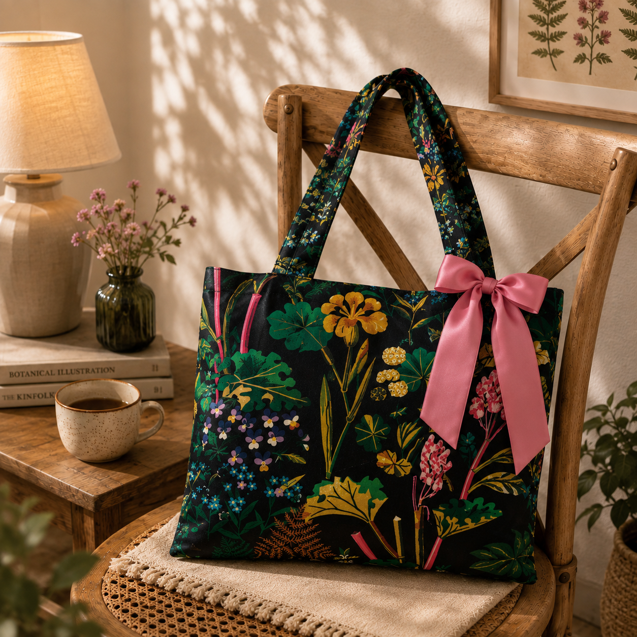 Black Safari Tote Bag