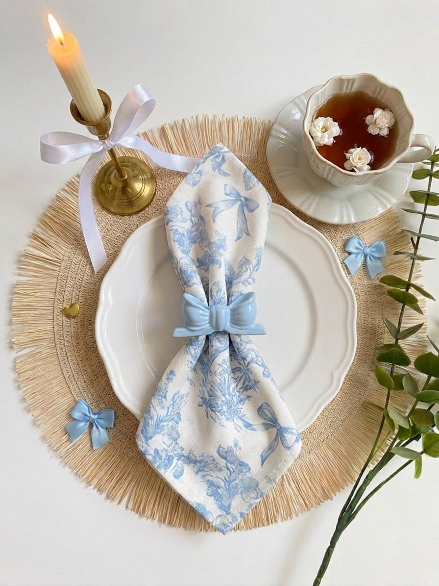 Blue Whisper Table Napkin