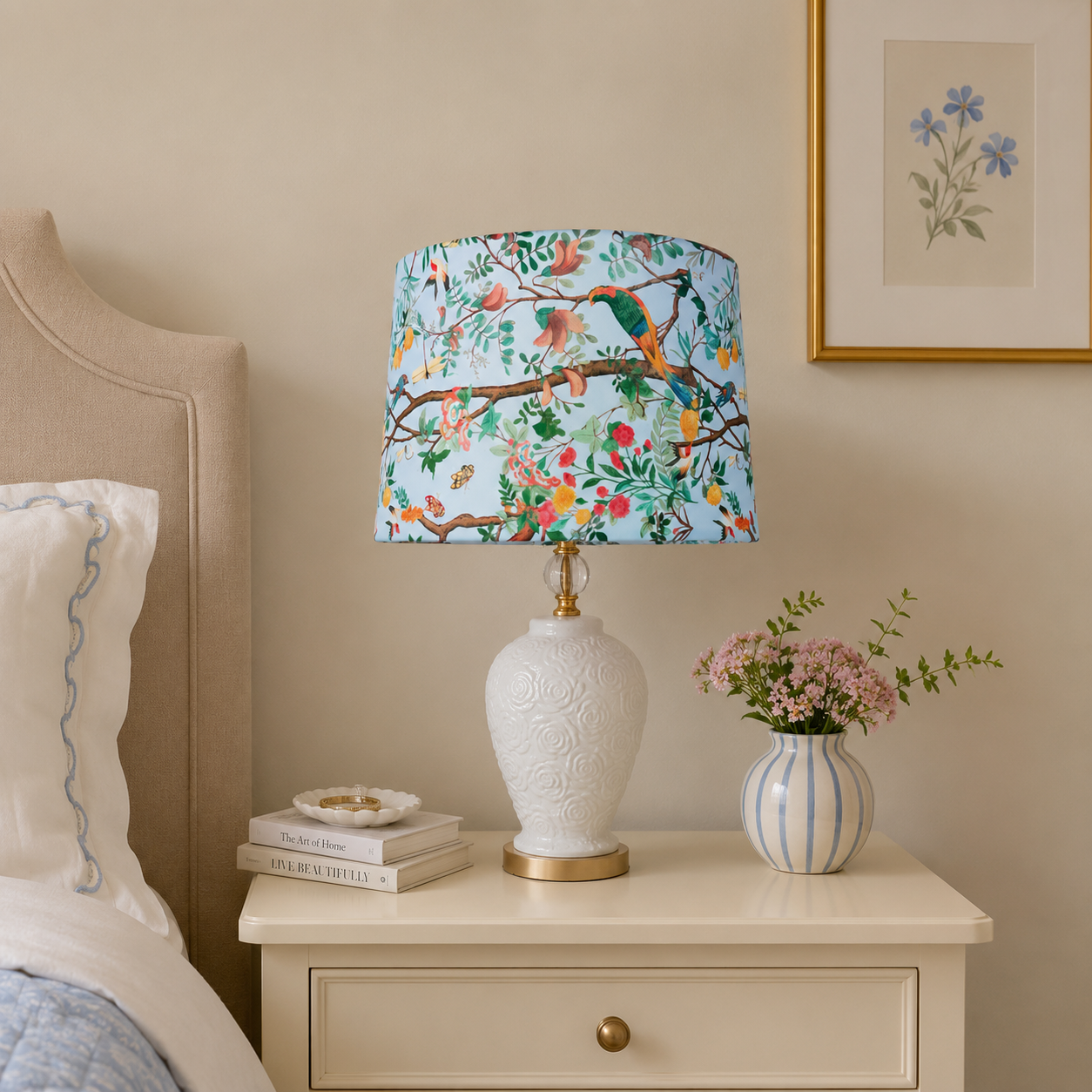Blue Bliss lamp shade