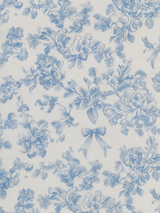 Blue Whisper Fabric
