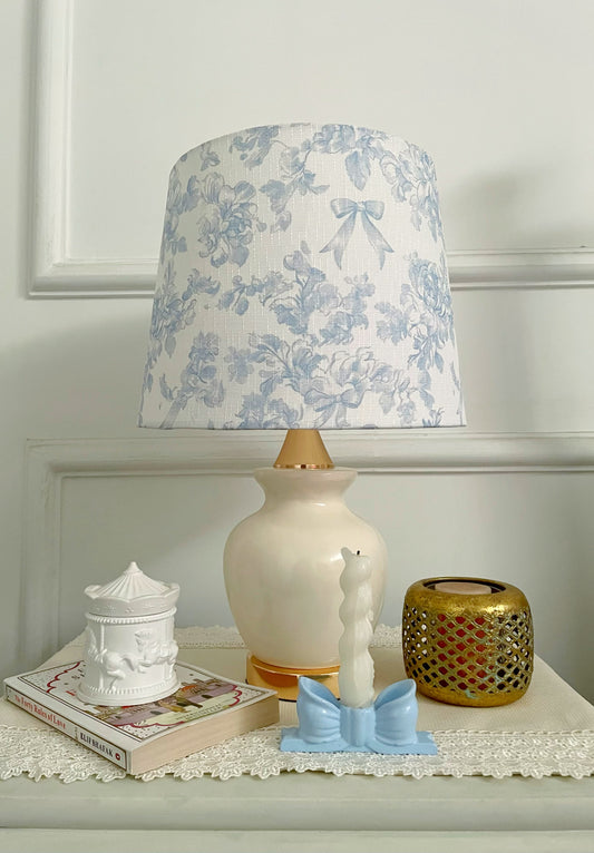 Blue Whisper lamp shade